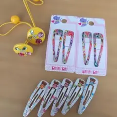 ヘアピン 　ヘアゴム セット　 ハート くま
