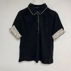 バーバリー ゴルフ ポロシャツ ワンピース 半袖 ノバチェック L