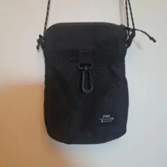snow peak×JINS メッシュショルダーバッグ ブラック
