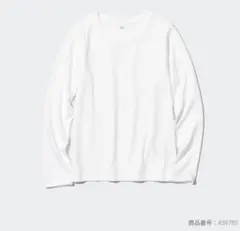 【新品・未使用・タグなし】ユニクロ　スムースストレッチコットンクルーネックT