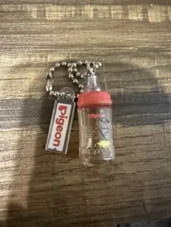 【Pigeon】ピジョンミニチャーム　母乳実感哺乳瓶ベア