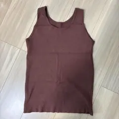 earth music&ecology タンクトップ ブラウン Sサイズのサムネイル