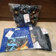 ポケモン メガリザードンX Tシャツセット　しまむら　ハッピーバック　140cm