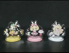 ローゼンメイデン　アクリルスタンド　金糸雀　雛苺　雪華綺晶　セット