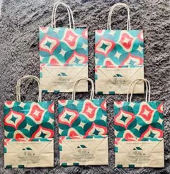 スターバックス　ショップ袋　ホリデー　クリスマス5枚