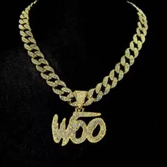 ゴールド ブリンブリン WOO ネックレス HipHop ヒップホップのサムネイル