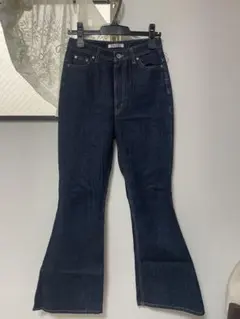 SNIDEL ハイウェストフレアデニム