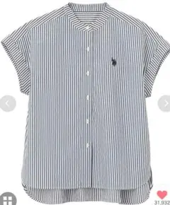 U.S. POLO ASSN. × GeeRA フレンチスリーブシャツ