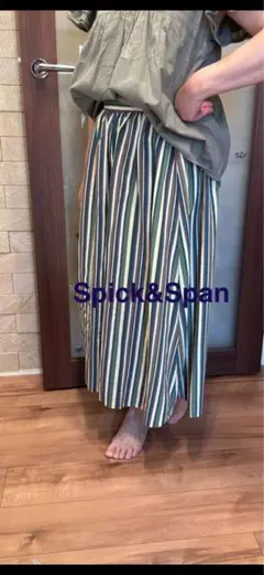 美品☆Spick & Span スピック＆スパン【5 1/2】ジャンパースカート 