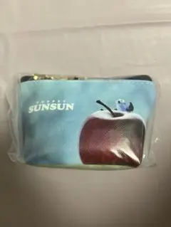 【新品未使用】T’S FACTORY パペットスンスン 三角ミニポーチ アップル