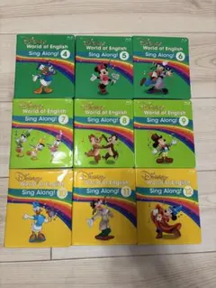 ディズニー英語システムSing Along! DVDセット