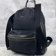美品 トリーバーチ ナイロン バックパック ペリー ロゴ 大容量 ブラック
