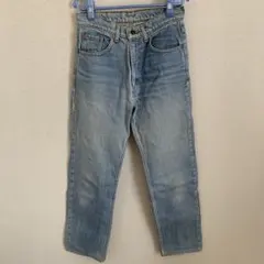 ヴィンテージ　90年代　6月　Levi's ライトブルー ストレートデニム