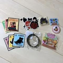 キヨ グッズセット ステッカー バッジ キーホルダー キヨ猫