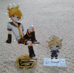 鏡音レン アクリルスタンド 2点セット