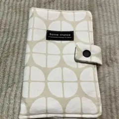 ハンドメイド　母子手帳・マルチケース ベージュ