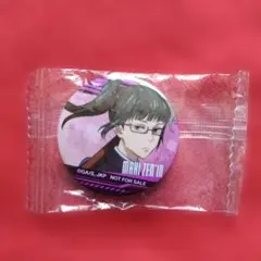 呪術廻戦　禪院真希　缶バッチ　くら寿司