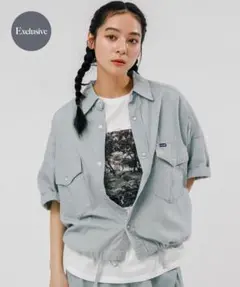 Wrangler×EKALライトデニムワークシャツのサムネイル