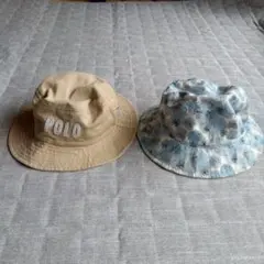 ベビー用バケットハット 2点セット