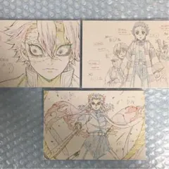 劇場版 鬼滅の刃 原画ポストカードセット A B C 全3種セット