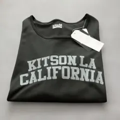 ❣️新品未使用✨kitson LAカットソーLL黒メッシュ生地 吸水速乾 抗菌防臭のサムネイル