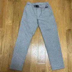 【美品】グラミチ ボンディングニットフリース ナローパンツ グレー S