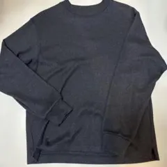 ユニクロ ソフトニットフリースクルーネックT Sサイズ