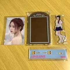 NiziU マヤ　ラブライン　アクスタ　AWAKE オンラインくじ　ステッカー