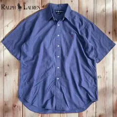05M994◯ 90s RALPH LAUREN BLAKE 半袖 BD シャツ