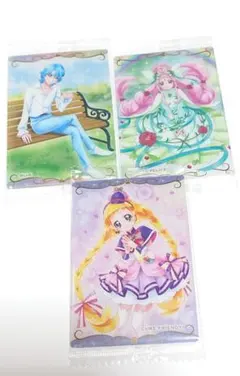 プリキュアカードウエハース１１　07・10・13　3枚セット