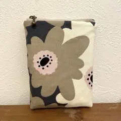 ビックフラワー 花柄 シガレットケース タバコ入れ ポーチ ハンドメイド