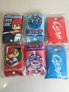C-397 未開封 広島東洋 カープ エコバッグ 6点セット カープ坊や