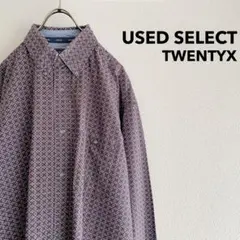 古着 “TWENTYX” Retro Pattern BD Shirt