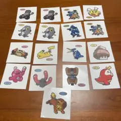 ポケパンシール　17枚