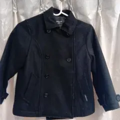 COMME CA ISM 黒いコート 120A