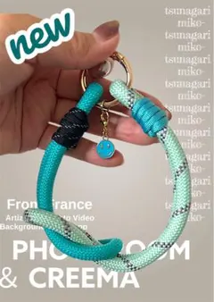ハンドメイド　パラコード　スマホハンドストラップ