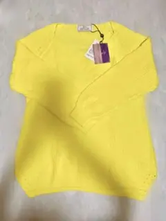 Rady イエローニットトップス