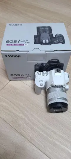 2025年最新】CANON eos kiss x10 ホワイトの人気アイテム - メルカリ