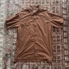 山と道 U.L. HIKE & BACKPACKING シャツ ブラウン S