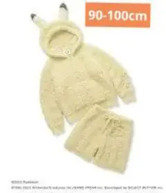 ポケモン フード付き着ぐるみパジャマ セットアップ