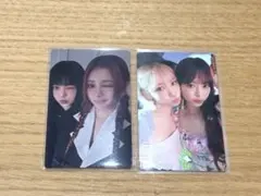 【ウンチェセット】LESSERAFIMユニットトレカCRAZY JP 2枚