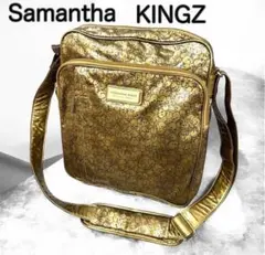 ⭐️レア　Samantha KINGZ ショルダーバッグ　ゴールド　ドクロ　スカルのサムネイル