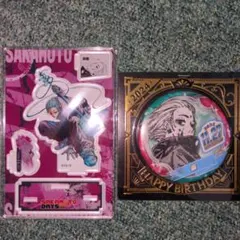 サカモトデイズ 名場面ジオラマフィギュア 缶バッジ 楽