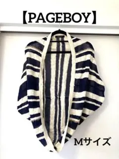 【PAGEBOY】カーディガン　半袖　ドルマン　羽織物　レディース　Mのサムネイル