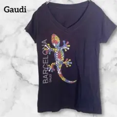 美品✨Antoni Gaudi トカゲ モザイクTシャツ【XS/S相当】半袖