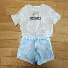 ギャップ　Ｈ＆Ｍ　Tシャツ　半ズボン　150 短パン　スヌーピーのサムネイル
