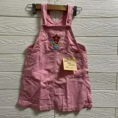 17 m.h ピンク オーバーオール 110cm