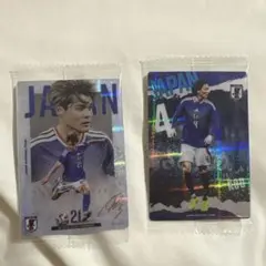 트윈 웨이퍼스 축구 일본 대표 사노 해주 희귀 이타쿠라 츠루 노멀