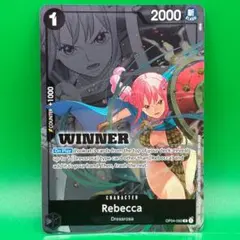 ワンピース 英語 レベッカ プロモ WINNER 海外
