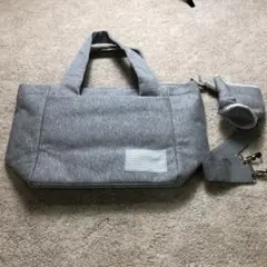 コムサイズムマザーズバックトート、ショルダー